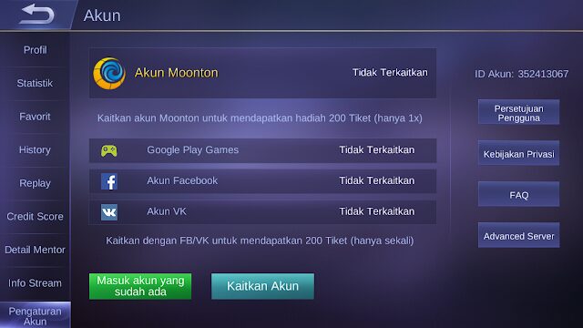 Akun Baru