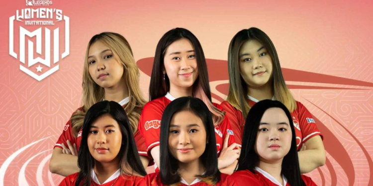 Berikut ini timnas mlbb women indonesia untuk iesf wec 2024