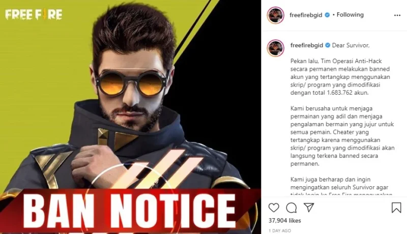 Cara banned akun ff alasan akun anda di banned dan cara mengatasinya