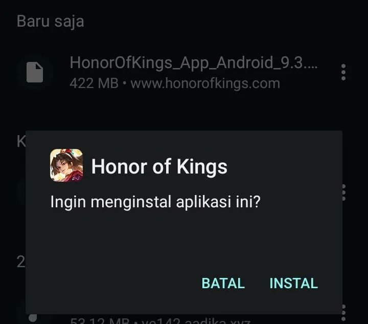 Cara download honor of kings tanpa vpn install