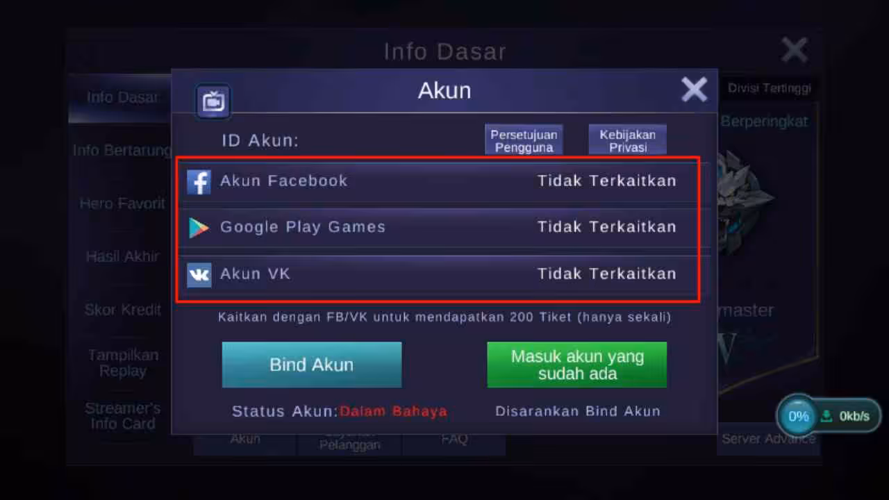 Cara Hapus Akun Mobile Legends (ML) Secara Permanen 3 Cara Hapus Akun Mobile Legends Ml Secara Permanen 1