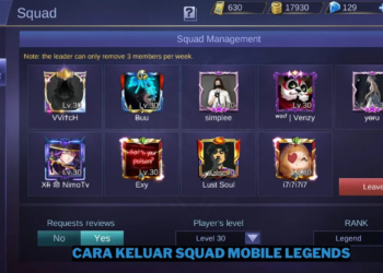 Cara keluar squad ml dengan mudah gamedaim