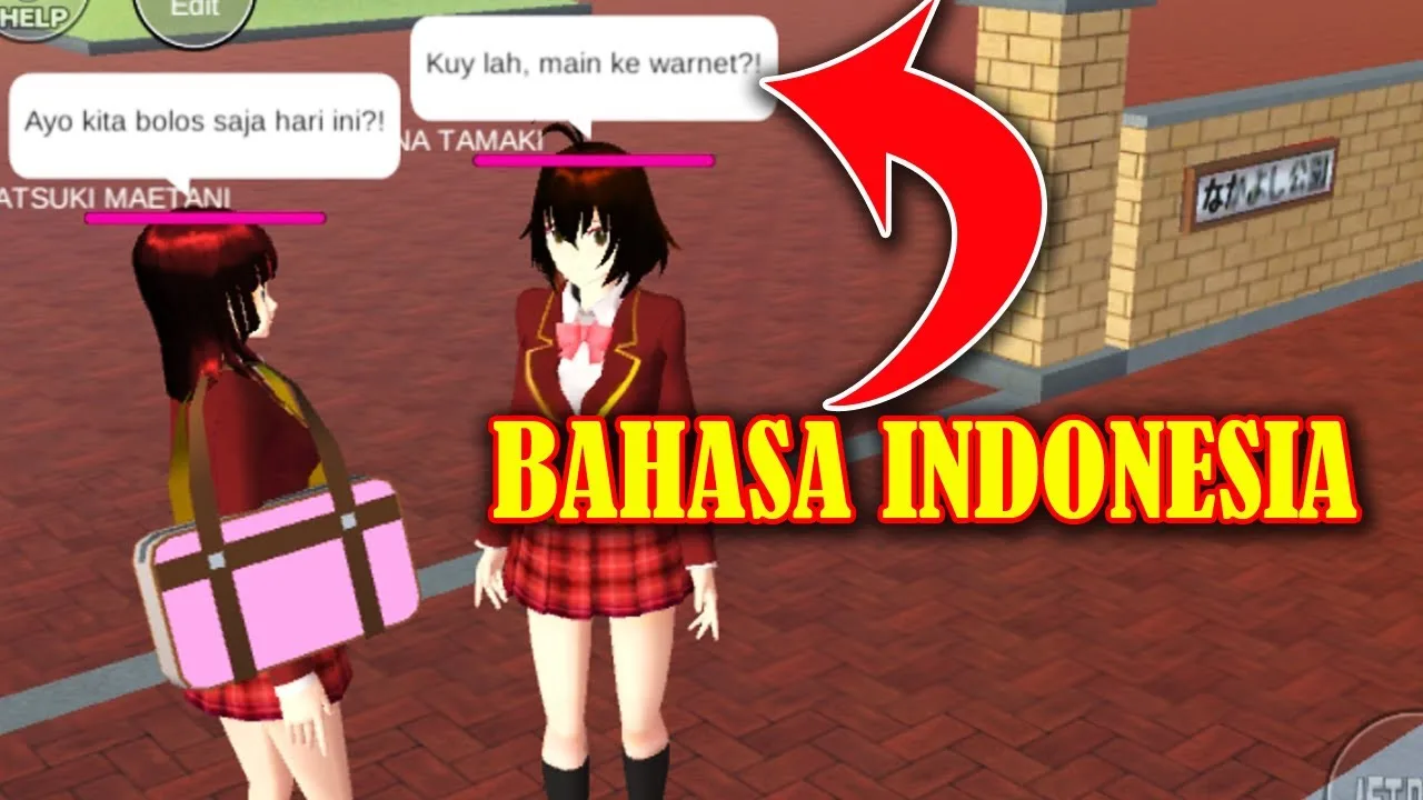 Cara main sakura school simulator bahasa indonesia