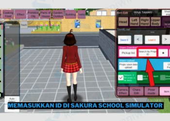 Cara memasukkan id di sakura school simulator dengan mudah