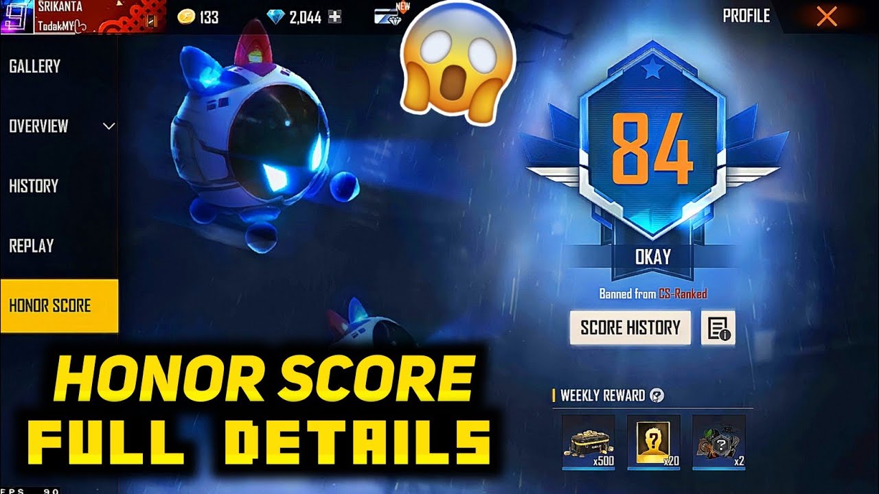 Cara Menaikkan Honor Score FF 2025 3 Cara Menaikkan Honor Score Ff 2024 1