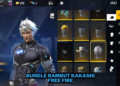 Cara mendapatkan bundle rambut kakashi ff 2024 gamedaim