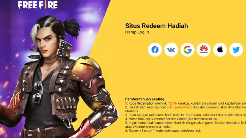 Cara mendapatkan emote ff gratis terbaru 2024 kode redeem