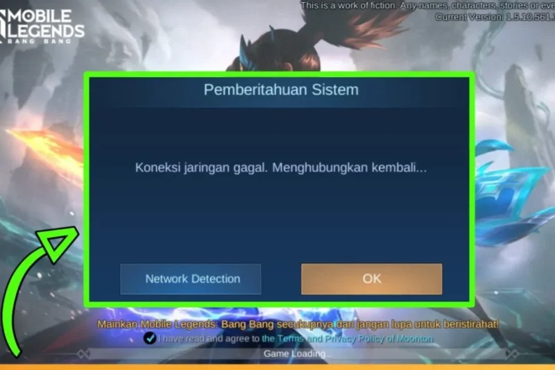 Cara mengatasi mobile legends tidak bisa update