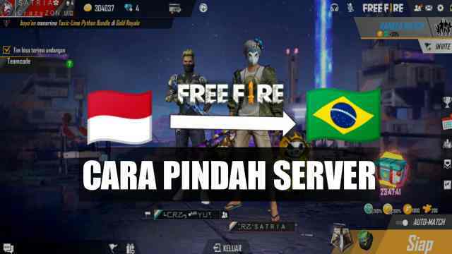 Cara merubah server free fire