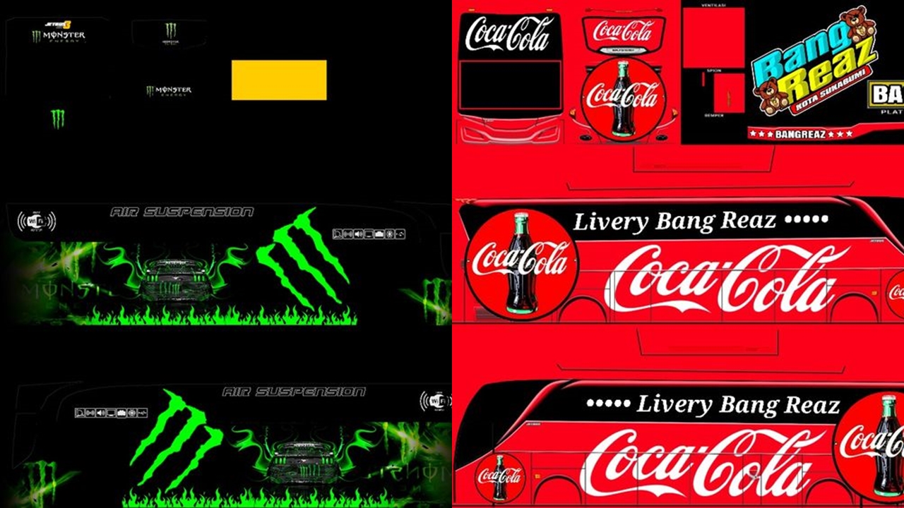 Download 200+ Stiker Bus Simulator Indonesia Keren 3d Terbaru 2024 Gamedaim