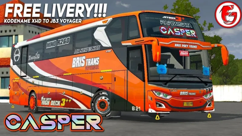 Download mod bussid bus casper 2024