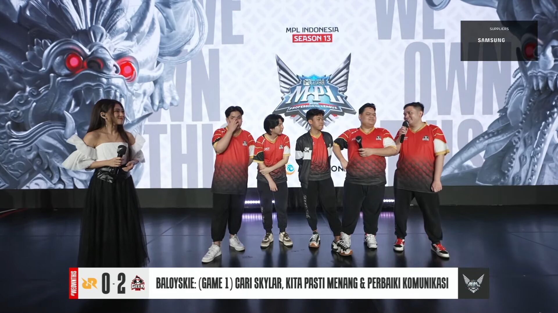 Hasil MPL ID S13 Week 8 RRQ vs Geek Fam: Hoshi Terancam Tidak Lolos Playoff