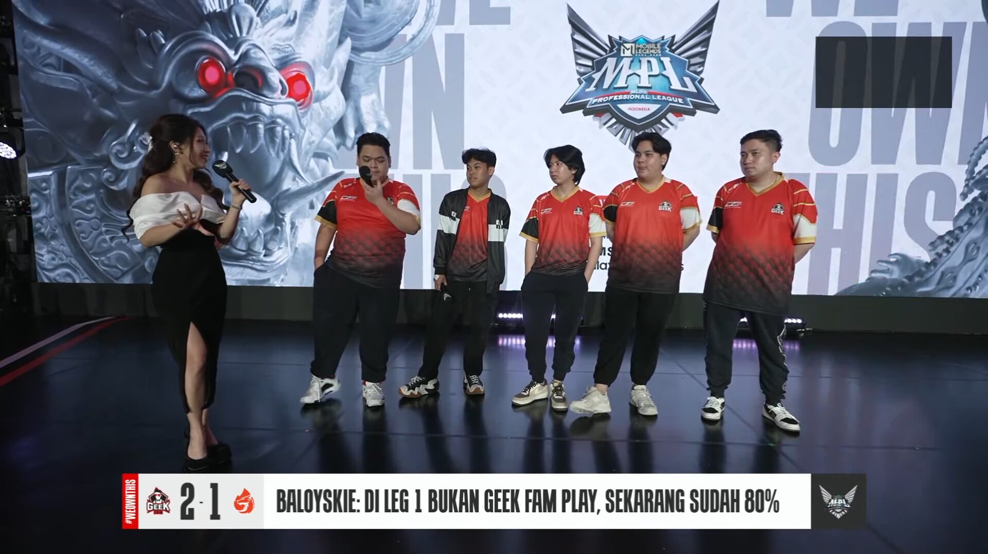 Hasil MPL ID S13 Week 9 Geek Fam vs Aura: Naga Merah Kembali ke Setelan Pabrik