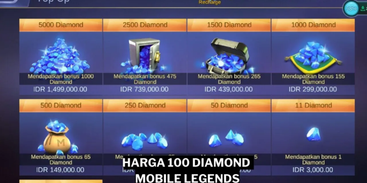 Harga 100 diamond ml berapa rupiah berikut jawabannya! Gamedaim