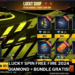 Lucky spin free fire dapatkan diamond, skin dan bundle gratis gamedaim