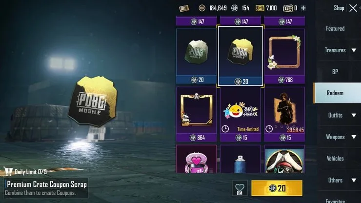 Premium crate