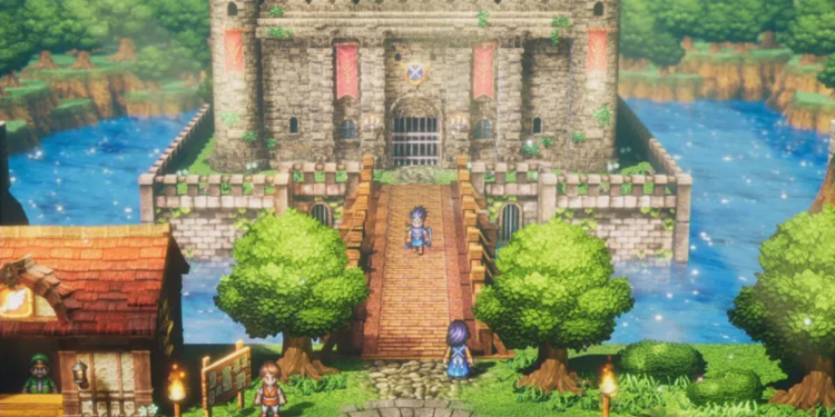 Selain dragon quest iii, dragon quest i ii dapat versi hd 2d