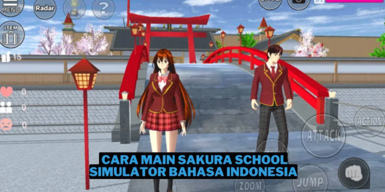 Cara main sakura school simulator bahasa indonesia