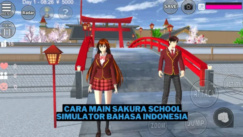 Cara Main Sakura School Simulator Bahasa Indonesia