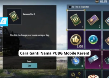 Cara ganti nama pubg mobile keren!