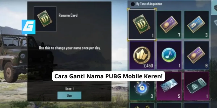 Cara ganti nama pubg mobile keren!