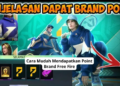 Cara mudah mendapatkan point brand free fire