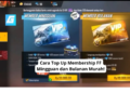 Cara top up membership ff mingguan dan bulanan murah!