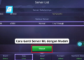 Cara ganti server ml dengan mudah