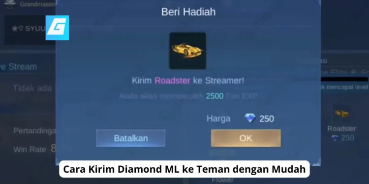 Cara kirim diamond ml ke teman dengan mudah