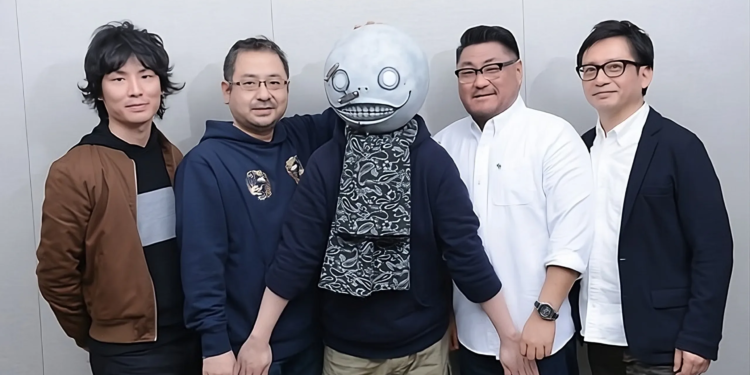 Yosuke saito, yoko taro, dan keiichi okabe kerjakan proyek baru