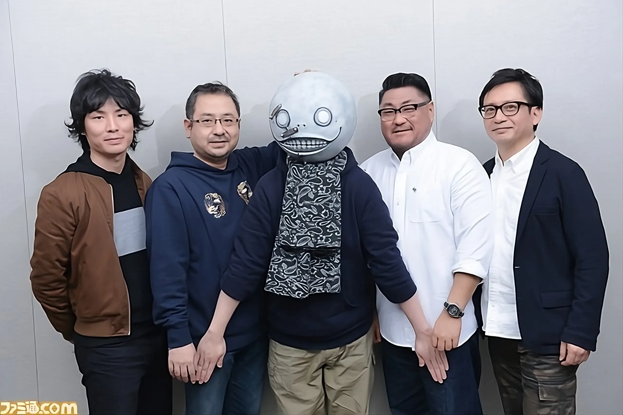 Yosuke saito, yoko taro, dan keiichi okabe kerjakan proyek baru