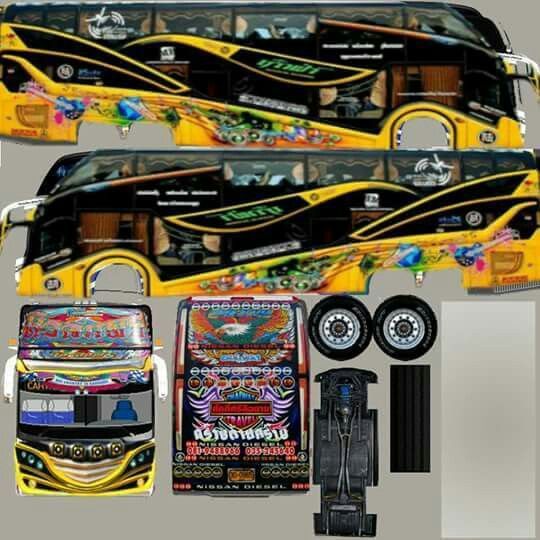 Stiker Bus Simulator Keren 3d 2023 1