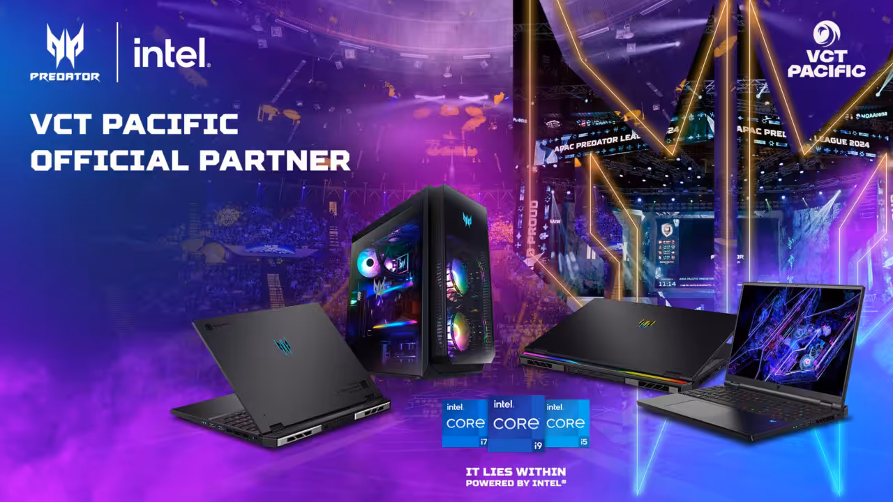 Predator Gaming Indonesia Resmi Menjadi Official Partner VCT Pacific 2024