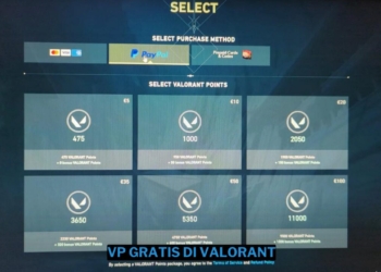 Cara mendapatkan vp gratis di valorant