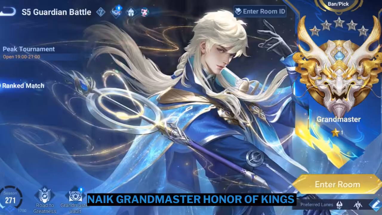Tips Naik Grandmaster di Honor of Kings Mudah Banget
