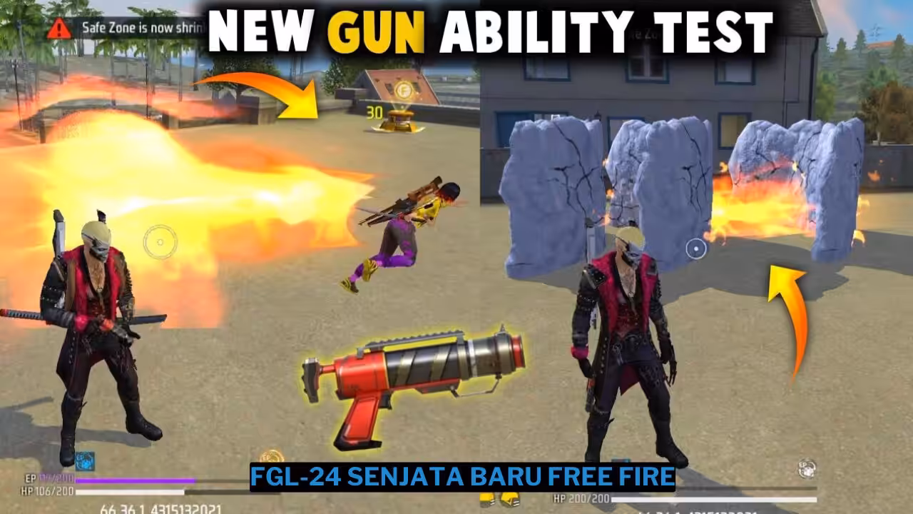 Penjelasan FGL-24 Senjata Baru Free Fire