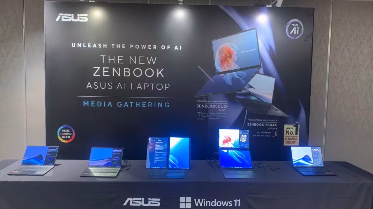 ASUS Perkenalkan Zenbook DUO Varian Terbaru