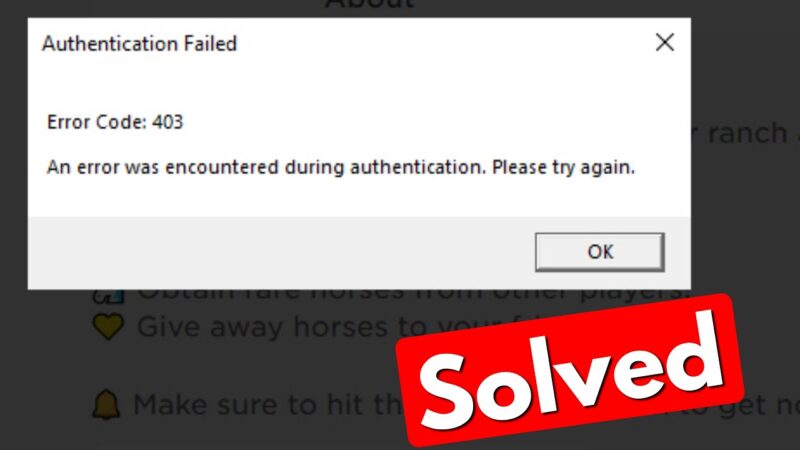 Cara mengatasi roblox error code 403 dengan mudah