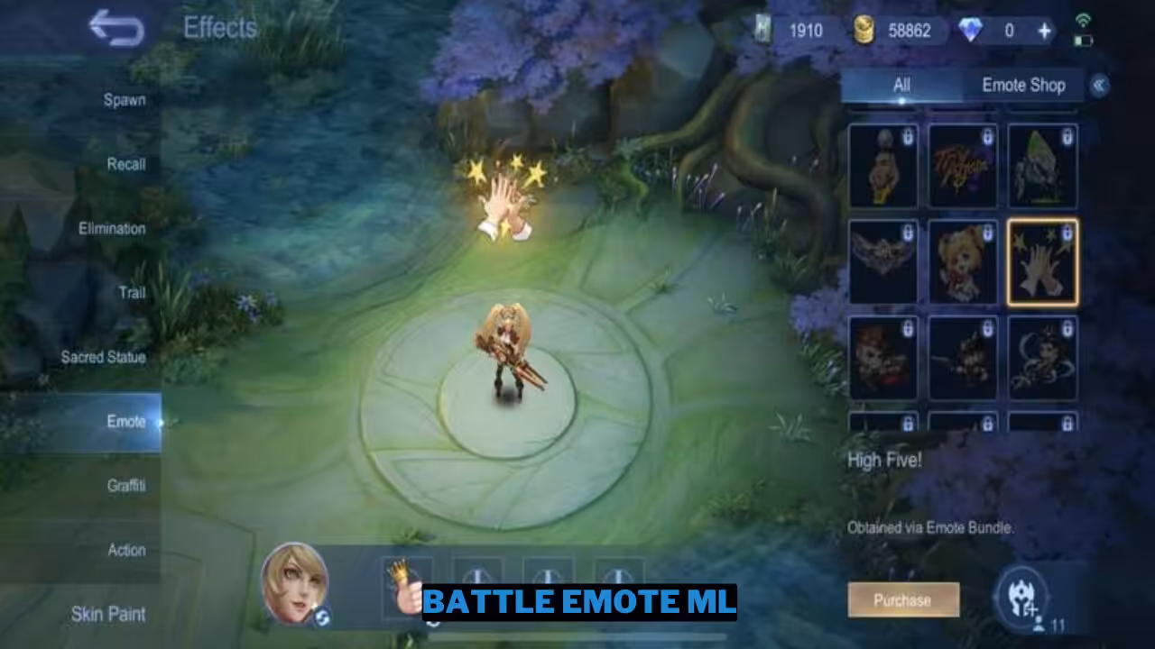 Battle Emote ML: Cara Mendapatkan dan Memasang
