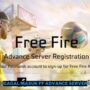 Cara mengatasi gagal masuk ff advance server