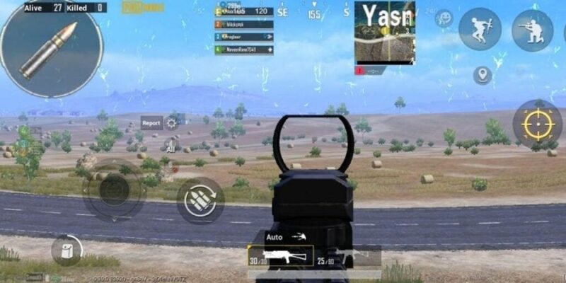 Aim assist pubg mobile