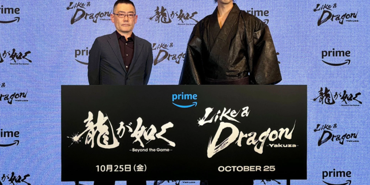 Like a dragon dapat adaptasi serial live action dari amazon prime