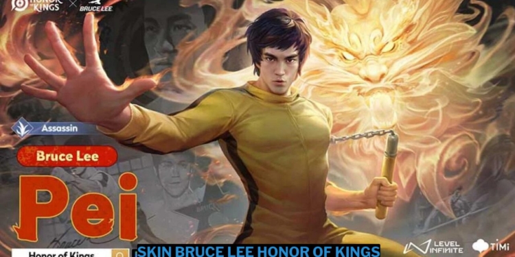 Cara dapat skin bruce lee honor of kings gratis