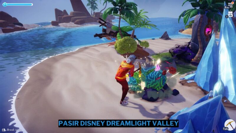 Cara Mendapatkan Pasir di Disney Dreamlight Valley