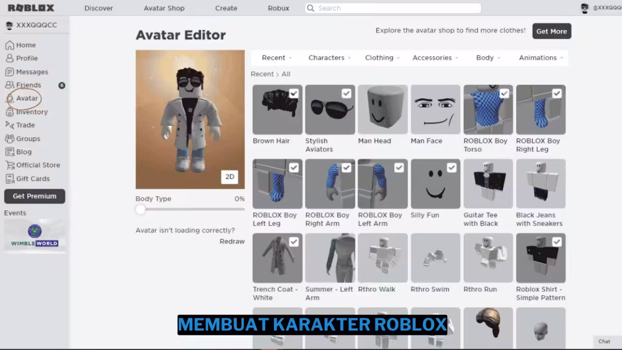 Cara Membuat Karakter Roblox