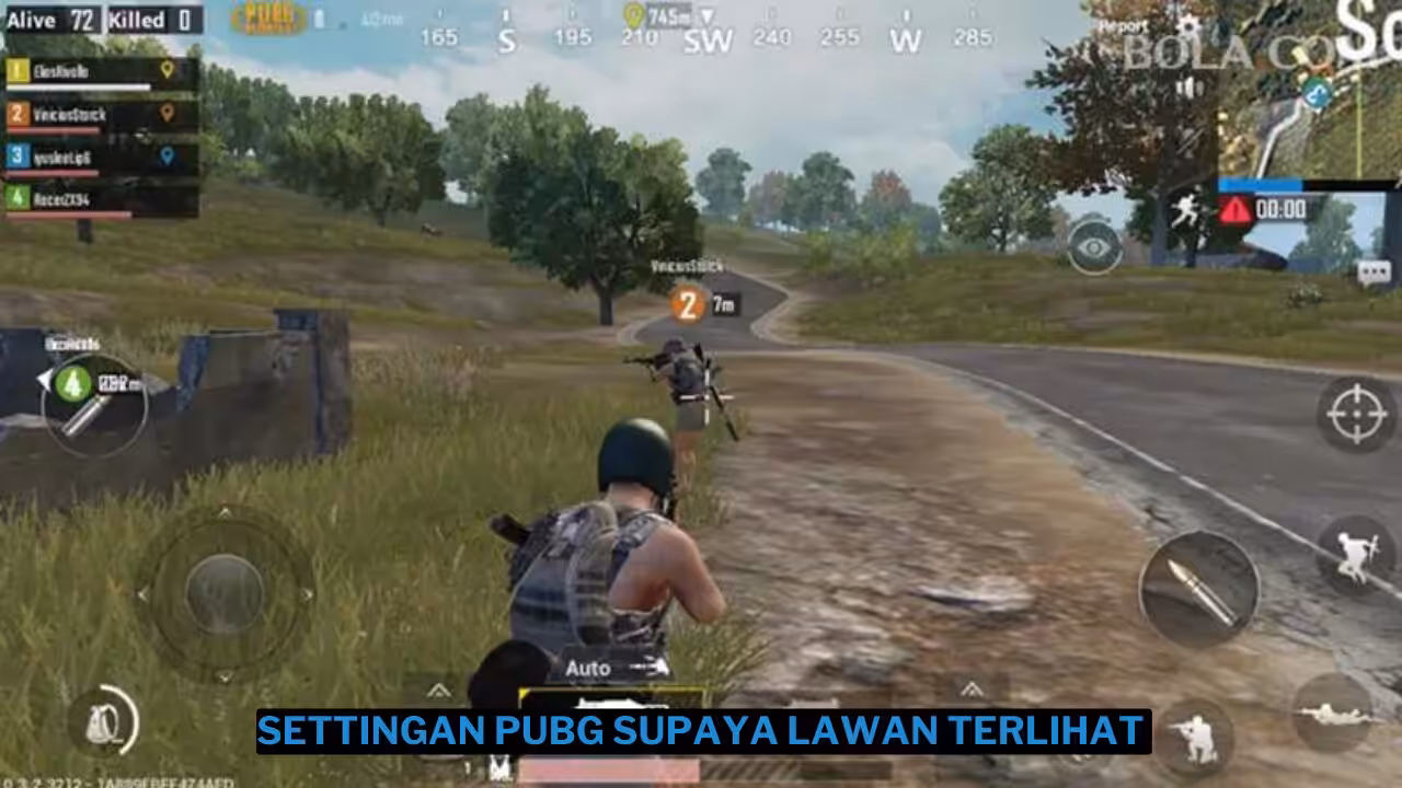 Tips Settingan PUBG Supaya Lawan Terlihat Jelas 2 Tips Settingan PUBG Supaya Lawan Terlihat Jelas