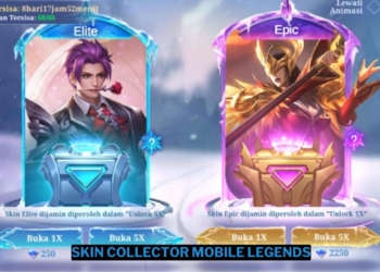 Cara mendapatkan skin collector yang sudah lewat di mobile legends