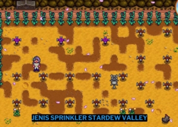 Mengenal jenis sprinkler stardew valley