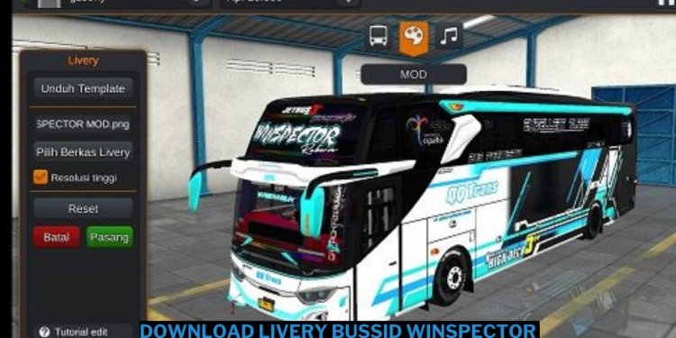 10+ link download livery bussid winspector terbaru