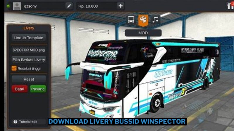10+ Link Download Livery BUSSID Winspector Terbaru